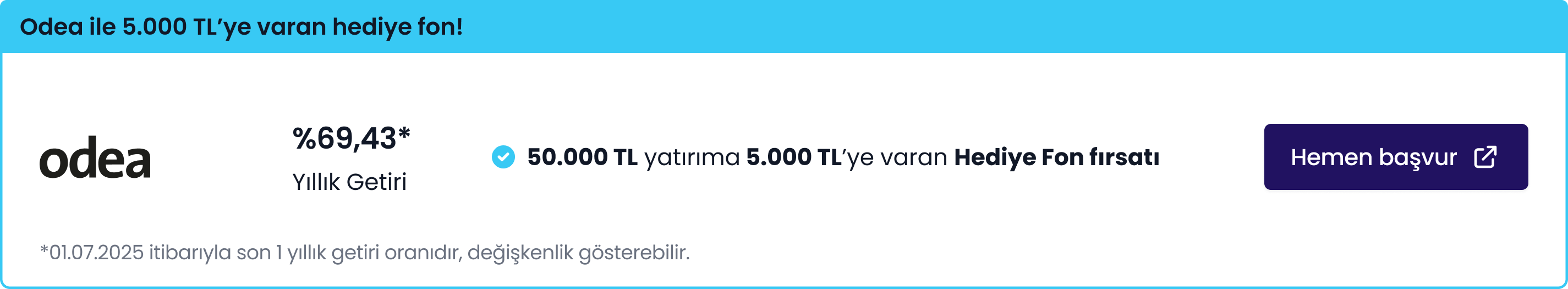 Odea Hediye Fon Fırsatı