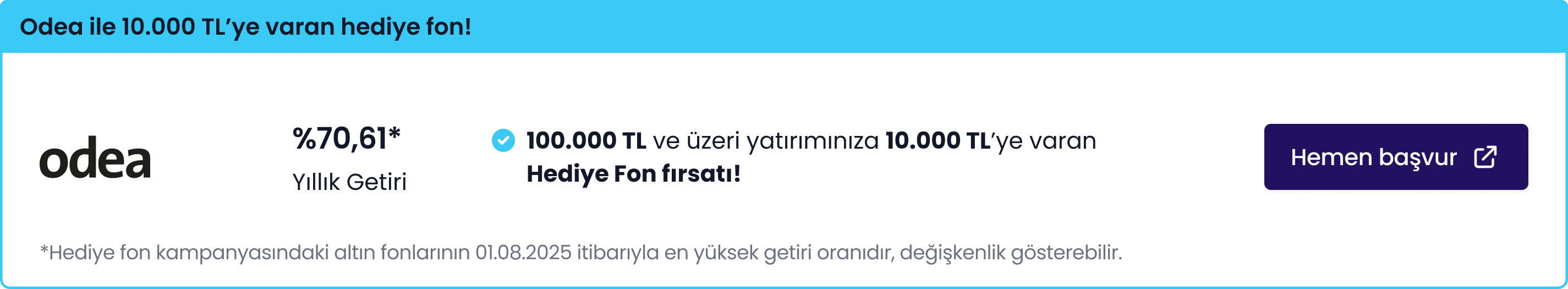 Odea Hediye Fon Fırsatı