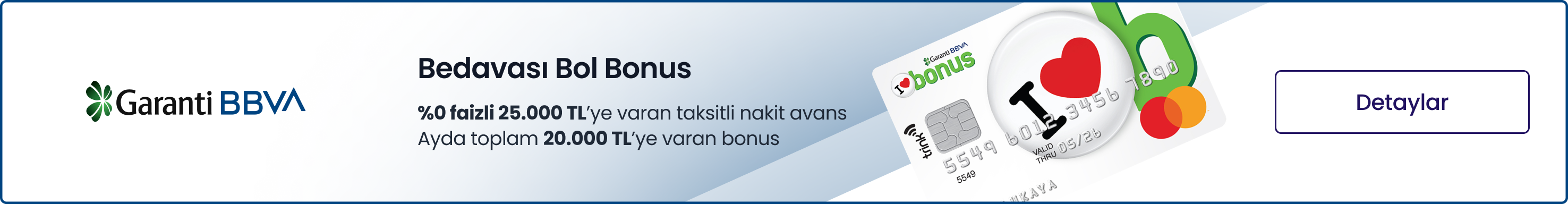 Garanti Bonus