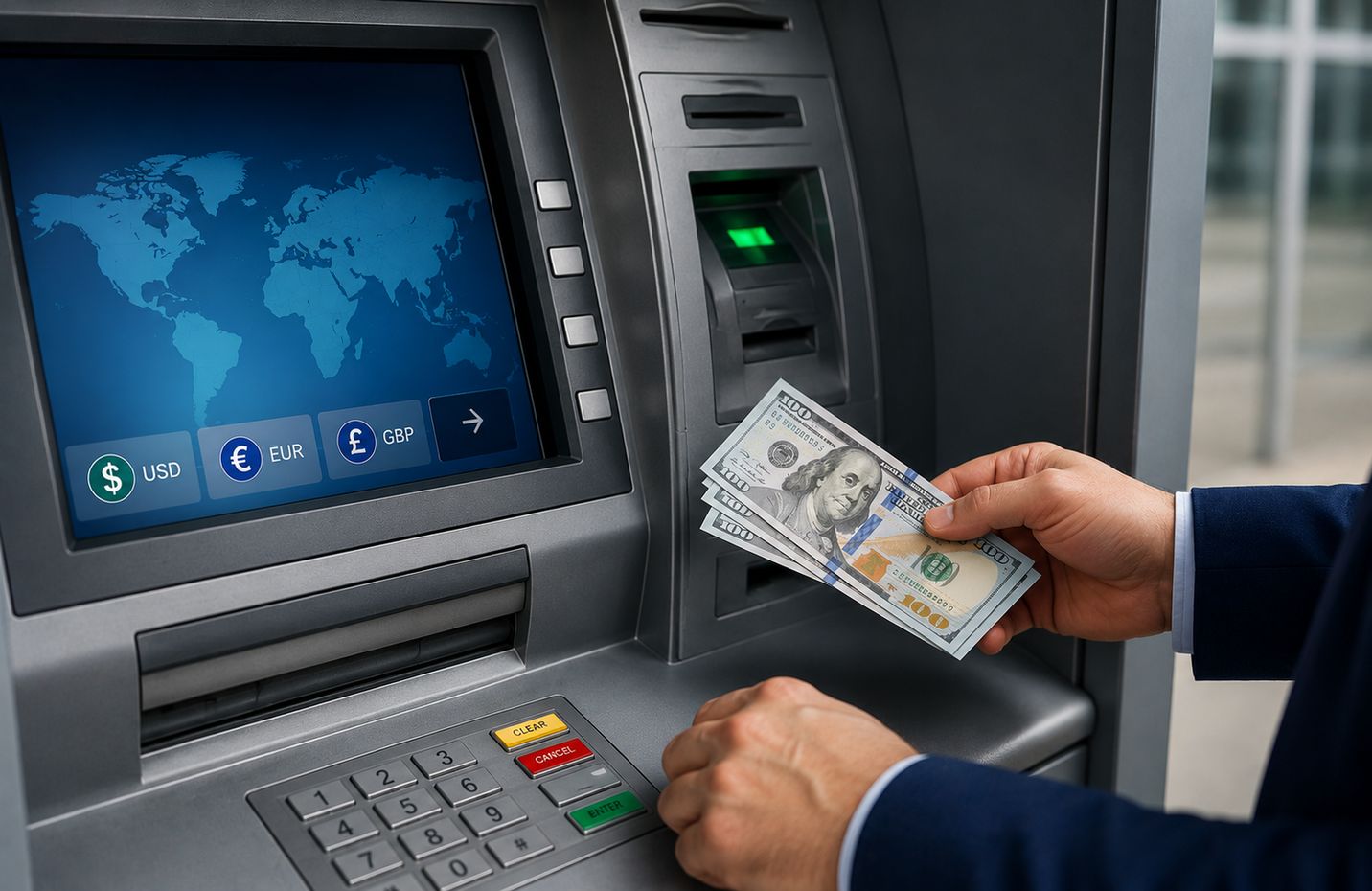 ATM'den döviz yatırma çekme nasıl yapılır? logosu