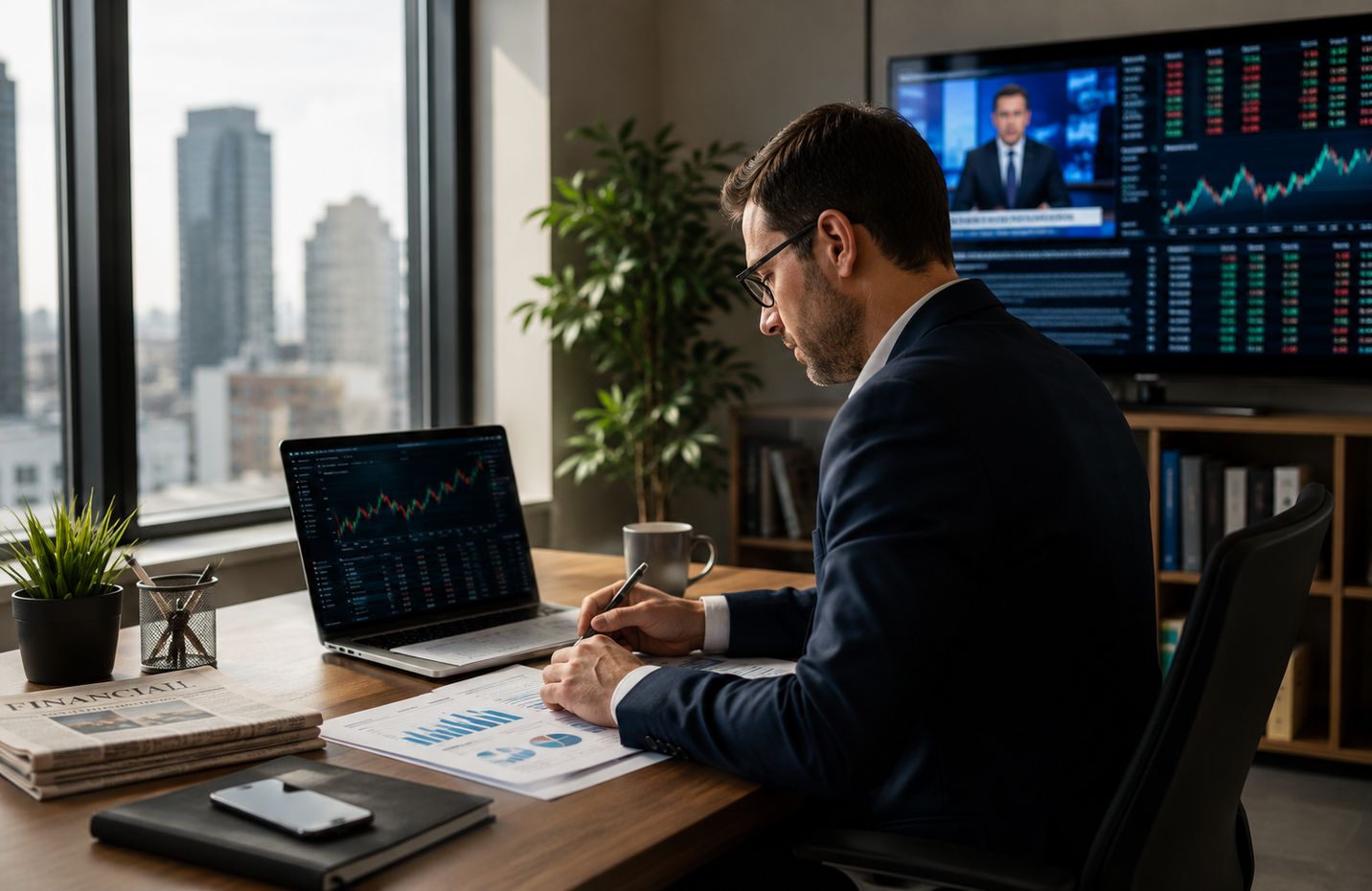 Finans ve Bilinmezlik Üzerine logosu