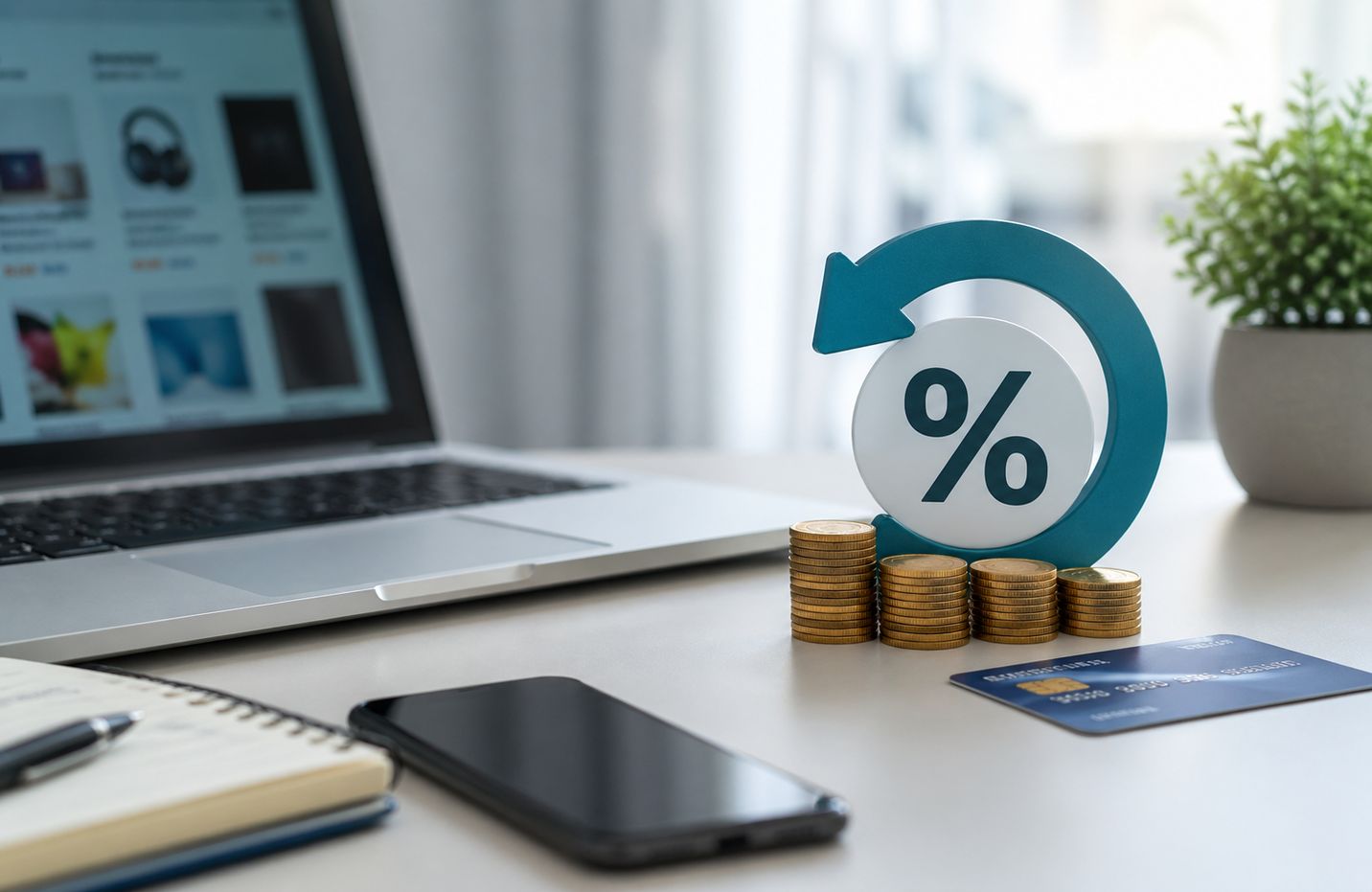 Cashback nedir: Harcadıkça kazan logosu