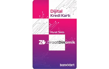 Ziraat Dinamik Dijital Kart